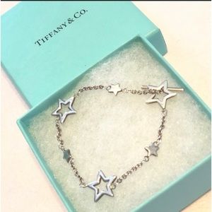 Rare Tiffany & Co. Star Lavalier Link Lariat bracelet